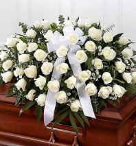Casket Spray Red Roses