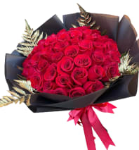 Baby Blue Rose Bouquet