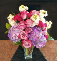 TT-ARR80]: STARGAZER LILY ARRANGEMENTby Twin Towers Florist