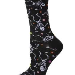 Dancing Skeleton Crew Socks