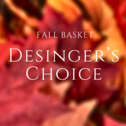 Blurred fall basket graphic with overlaid text