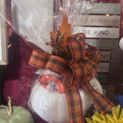 Creamy White Candy Pumpkin