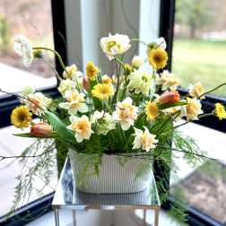 Easter Flower Centerpiece
