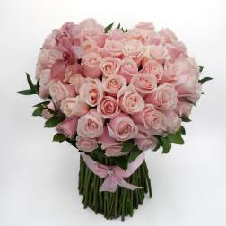 Standing Pink Heart Bouquet by Atlanta’s Finest Flowers