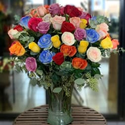 Assorted 6 Dozen Rose Bouquet