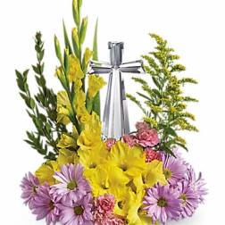 Crystal Cross Bouquet [T11E400A]