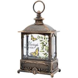 "ALWAYS WITH YOU" WATER GLITTER LANTERN