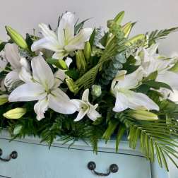 Lily Casket Spray