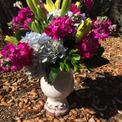 Hydrangea and Lily Bouquet