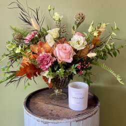 Golden Harvest and Lux Candle set