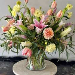 Spring Lily Vase