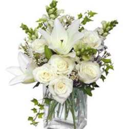 Wonderful White Bouquet of Flowers $68.00, $78.00, $88.00 Shown at $68.00