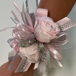 Festive Rose Prom Corsage