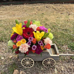Wagon in Bloom