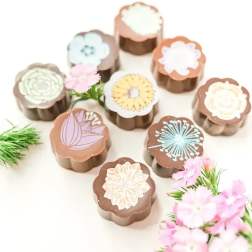 Flowers - Chocolate Covered Caramels