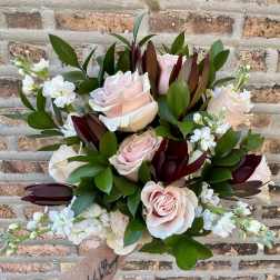 Modern Romance -Hand Tied 360 Bouquet