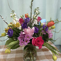 Bright and Bubbly Arrangement