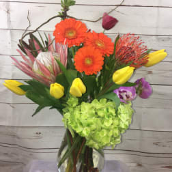Bright and stylish by seulberger's florist