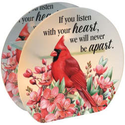 "NEVER APART" TEALIGHT CANDLE HOLDER