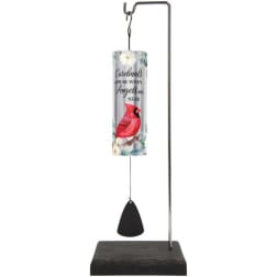 "CARDINALS APPEAR" MINI CYLINDER CHIME