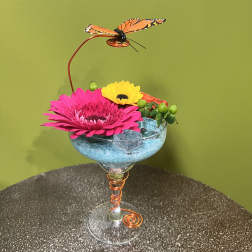 Cheers to You!!! Flower margarita