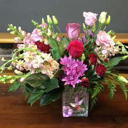 Hummingbird Vase Bouquet