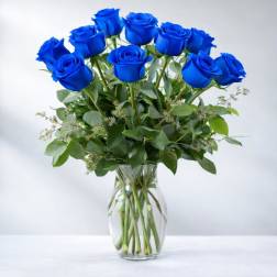 Blue Rose Bouquet