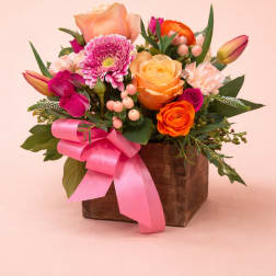 Peachy Pink Garden Box – Designer’s Choice | Mother’s Day Special