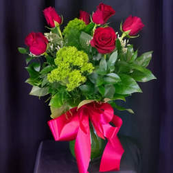 Half a Dozen Red Roses
