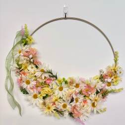 Silk Flower Wreath - Mother's Day offer
