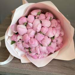 40 Peonies bouquet blush ™