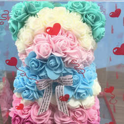 Pastel Petals Bear