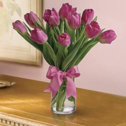 20 Pink Tulip Arrangement