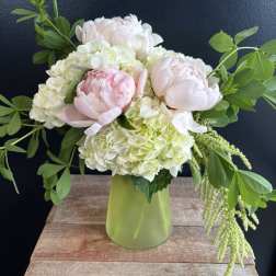 Hydrangeas and Peonies