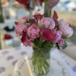 Peonies and Callas - Perfect together