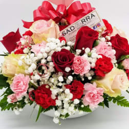 "One Sweet Day" Designer Bowl Arrangement