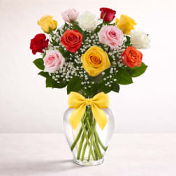 Assorted Colored Roses