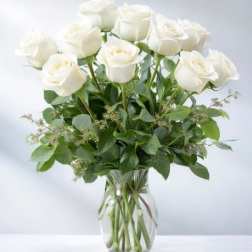 White Rose Bouquet