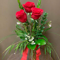 Three Rose Budvase