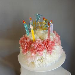 Blooming Birthday Cake