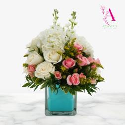 AQUA DREAM BOUQUET BY ATLANTA'S FINEST FLOWERS