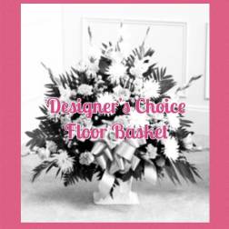 Designers Choice Funeral Floor Basket