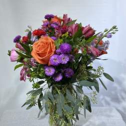 Bouquet of many colors