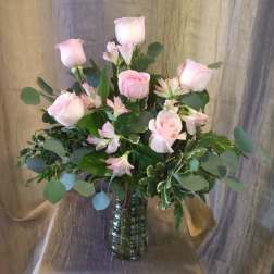Playful Pink Roses ~ Flower A Day