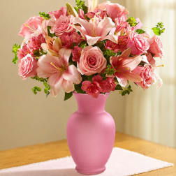 Sunlit Pink Elegance