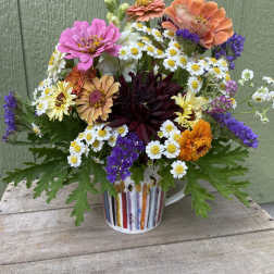 Birthday Mug of Flowers