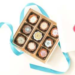 Flowers - Chocolate Covered Caramels