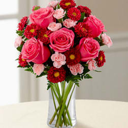 The Precious Heart™ Bouquet by FTD® - VASE INCLUDED