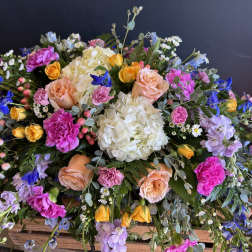 Garden of Grace Casket Spray