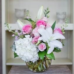 Pearls and Pink